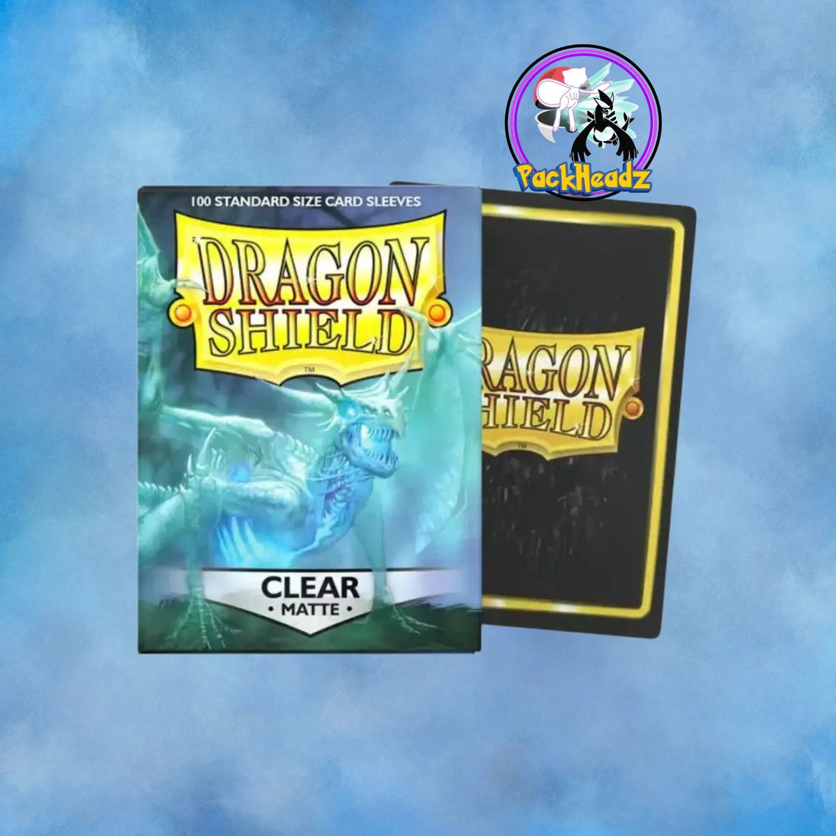 Buy Dragon Shield Matte Clear Sleeves | Standard Card Sleeves PackHeadz Buy Dragon Shield Matte Clear Sleeves | Standard Card Sleeves PackHeadz