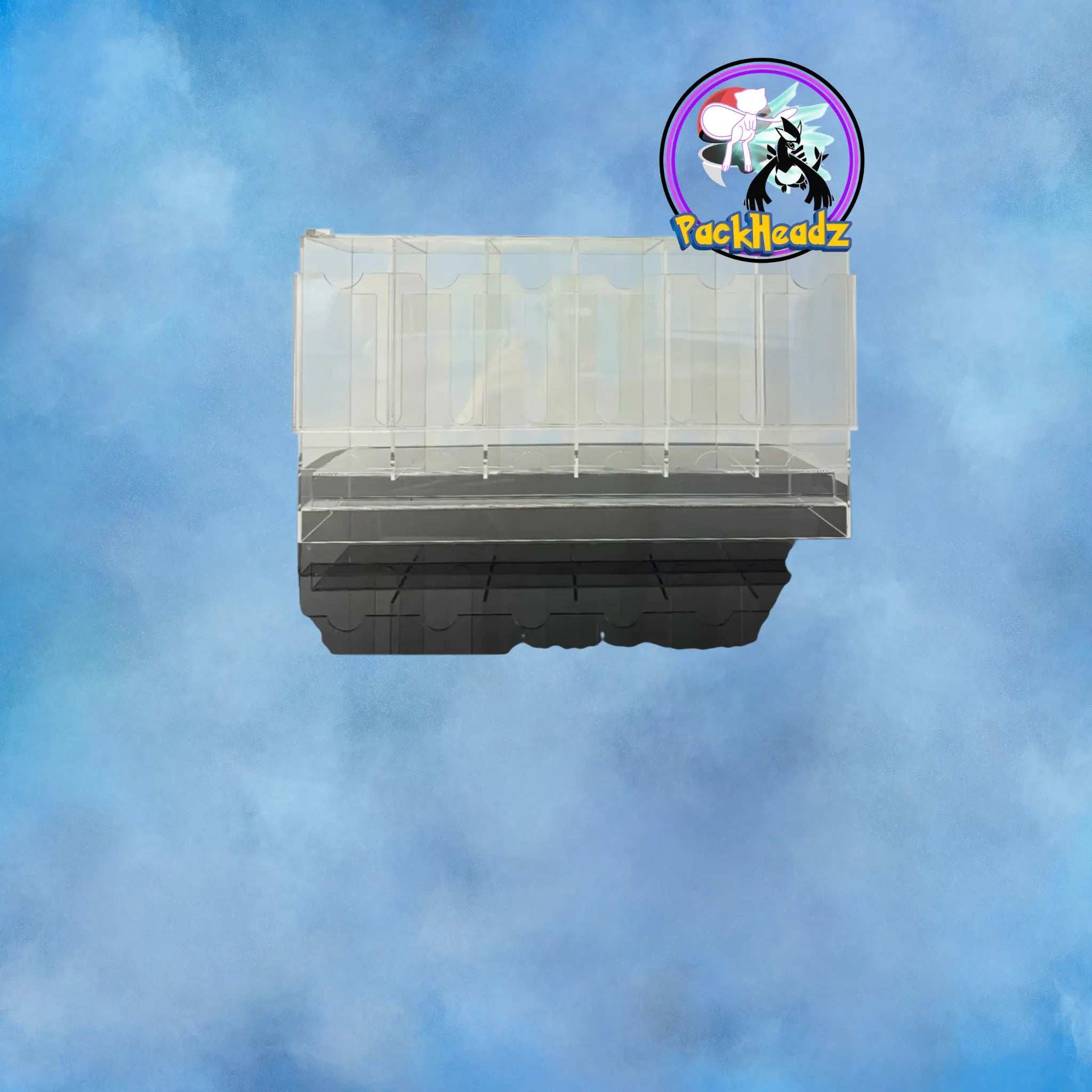 6 Slot Acrylic Stackable Pack Dispenser My Store